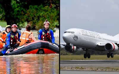 Qantas and Virgin open airport lounges to SES volunteers travelling to flood-affected areas