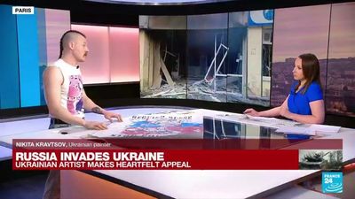 War in Ukraine: Ukrainian artist Nikita Kravtsov calls for no-fly zone