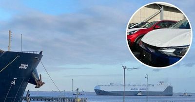 Record-breaking car shipments received in Humber as demand drives larger vessel calls