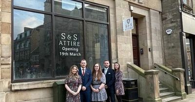 Young entrepreneurs' Northumberland suit shop expanding just months after launch