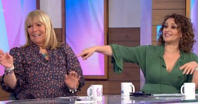 ITV Loose Women's Nadia Sawalha calls out 'hilarious' Linda Robson problem as Adam Lambert swears live on-air