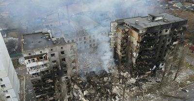 Ukraine warns 'Russia will pay back' as photos reveal bombed ruins of Kyiv
