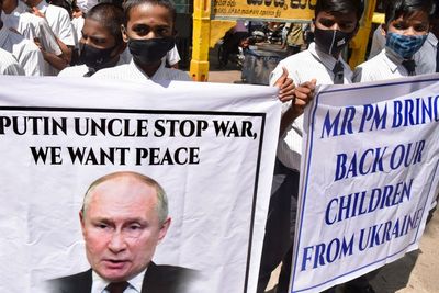 India denies its students are being held hostage in Ukraine