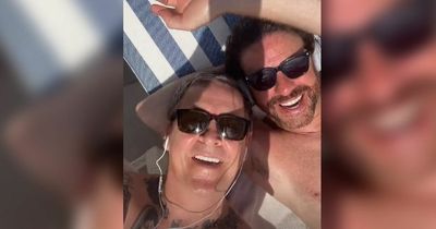 Gogglebox's Stephen and Daniel sunbathe in Spain during break away