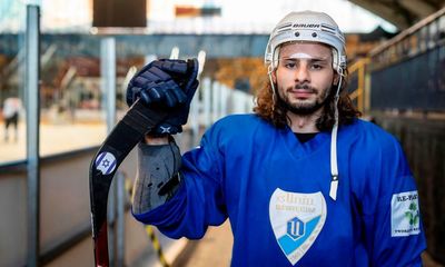 ‘If you go on the train, you may die’: ice hockey player’s terrifying escape from Ukraine