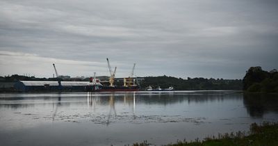 Oil tanker that travelled from Russia docks at Derry port