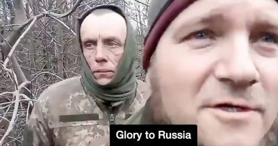 Captured Ukrainians forced to say 'Glory to Russia' in chilling footage