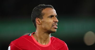 Joel Matip's wife sends one-word Premier League plea to Liverpool supporters