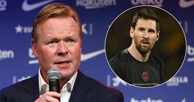 Ronald Koeman suggests Barcelona had ulterior motive behind Lionel Messi transfer exit