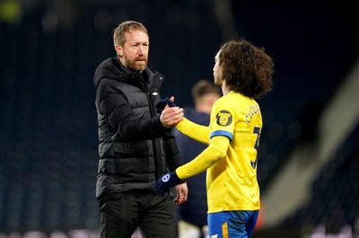 Graham Potter proud Brighton can show support to Ukraine in yellow and blue kit