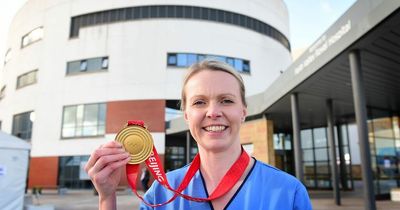 Olympic golden girl Vicky back to reality as medallist returns to the wards