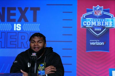 Which schools sent the most players to the 2022 NFL Combine?