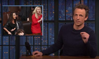 Seth Meyers on Boebert and Greene: ‘Like a non-stop national hangnail’