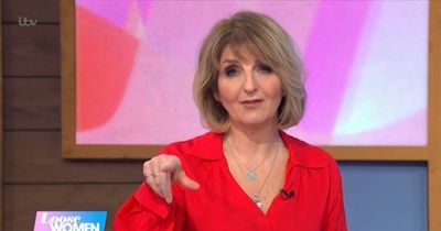 ITV Loose Women viewers baffled over Kaye Adams' leg mystery