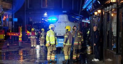 Praise for fire crews after tackling blaze at historic Quilted Camel pub on Newcastle Quayside