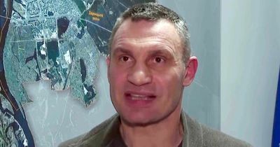 Vitali Klitschko vows "not to surrender" as boxing legend speaks out from Ukraine shelter