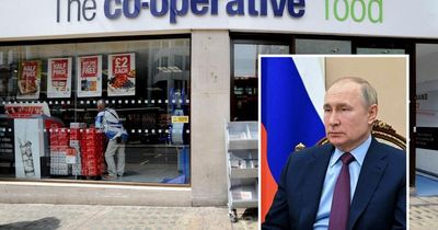 Co-op suspends sale of Russian-made vodka 'as a sign of solidarity' with Ukraine