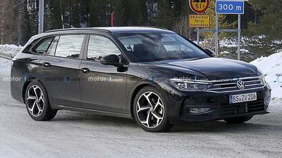 Next-Gen VW Passat Spied Wearing Its Production Body For The First Time