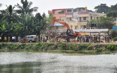 Encroachments from Chitlapakkam lake removed, Govt. tells HC