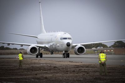 RAF aircraft tracks Russian warships in the Mediterranean