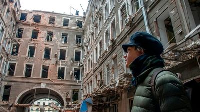 Photos depict ongoing wreckage, destruction as Russian invasion of Ukraine continues