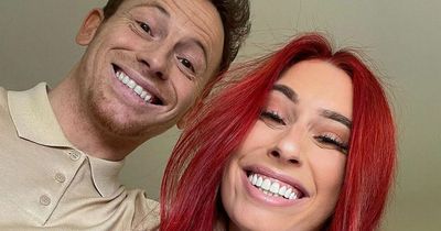 Joe Swash scorns fiancée Stacey Solomon as she uses his razor on her 'mutant hair legs'