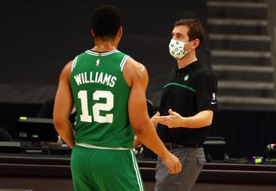 ‘I don’t think it’s a surprise,’ says Celtics president Brad Stevens of Grant Williams’ growth as a player