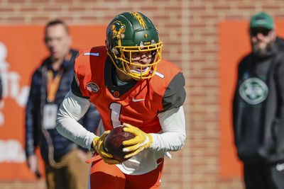 WATCH: NDSU WR Christian Watson crushes broad jump at NFL combine