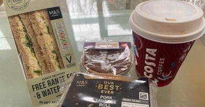 I tried the new Costa X Marks and Spencer menu and the 'best ever' sausage roll lived up to its name