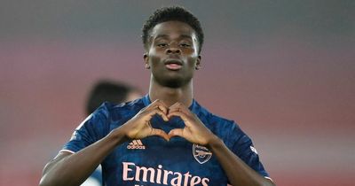 Arsenal handed major Bukayo Saka contract boost amid Liverpool transfer links