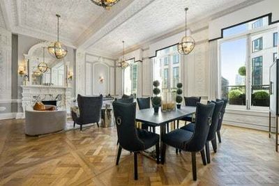 Inside the London flat with decor that inspired the Titanic’s VIP dining room to rent for £15k per month