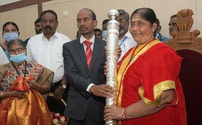 DMK’s S. Nagarathinam elected mayor of Erode Corporation