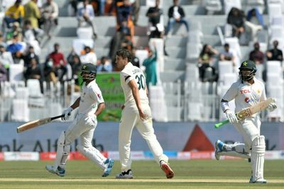 Pakistan lose Shafique after solid start in first Test