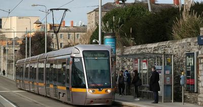 Luas Red Line major disruption this weekend with services starting and finishing earlier