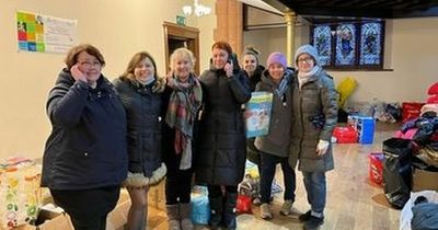 'The support has been amazing' - Lanarkshire shop staff appeal for volunteers as they collect for Ukraine
