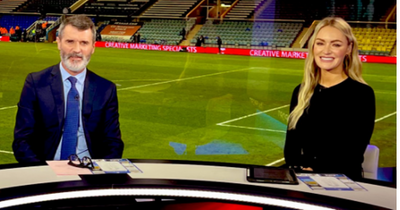 Roy Keane described as "warm" and "generous" by TV presenter Laura Woods