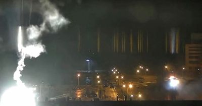 Moment fire breaks out at Zaporizhzhia nuclear power plant as Russia bombards it - how dangerous is the threat?