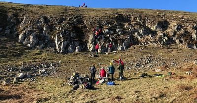 Missing hillwalkers found suffering hypothermia and broken leg in rescue mission