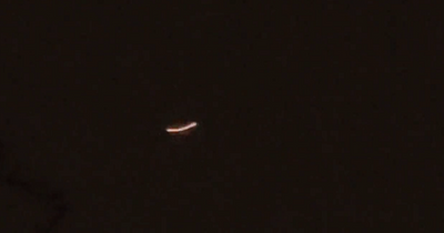 Watch as 'shape-shifting UFO' captured in skies above Renfrew