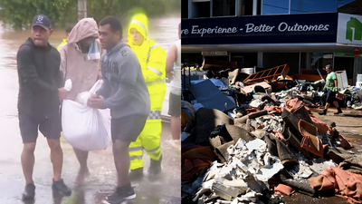 Fijian Abattoir Workers Saved Lives During The Lismore Floods & Are Now Helping The Clean Up