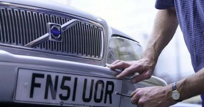 The DVLA licence plates being sold for more than £25,000 at auction