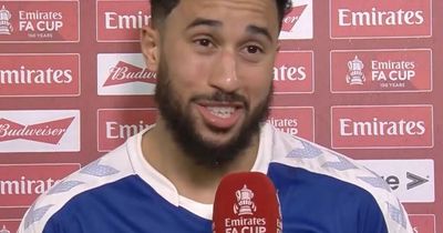 'Not had the credit' - Andros Townsend praises Everton teammate after Boreham Wood win