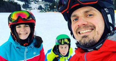 Dad who took family from UK to Ukraine for ski trip put 'on standby' to fight