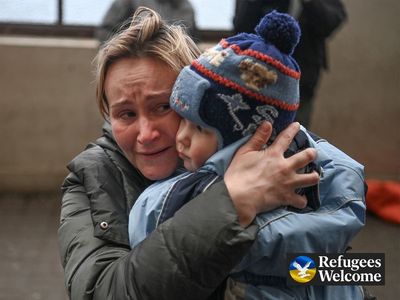 Refugees Welcome: Dom Joly and Natasha Kaplinsky add their support to our Ukraine appeal