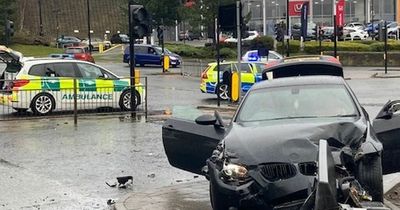 Woman injured following two-vehicle crash on Scotswood Road in Newcastle