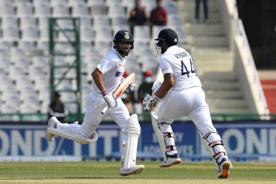 Pant blitz helps India to 357-6 in Kohli's 100th Test