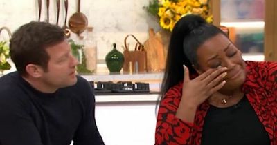 Alison Hammond cries on This Morning over phone-in as Dermot O'Leary reassures her