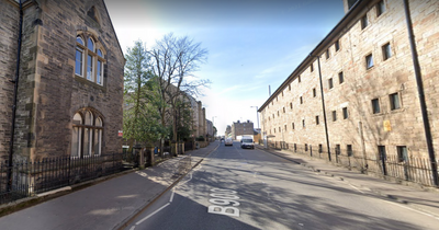 Police lock down road after man seen carrying knife in Edinburgh street