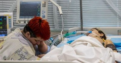 Boy, 5, dies two days after sister, 10, and parents killed as they tried to flee Kyiv