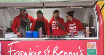 Frankie and Benny's visit Edinburgh University to give students 1000 free hotdogs